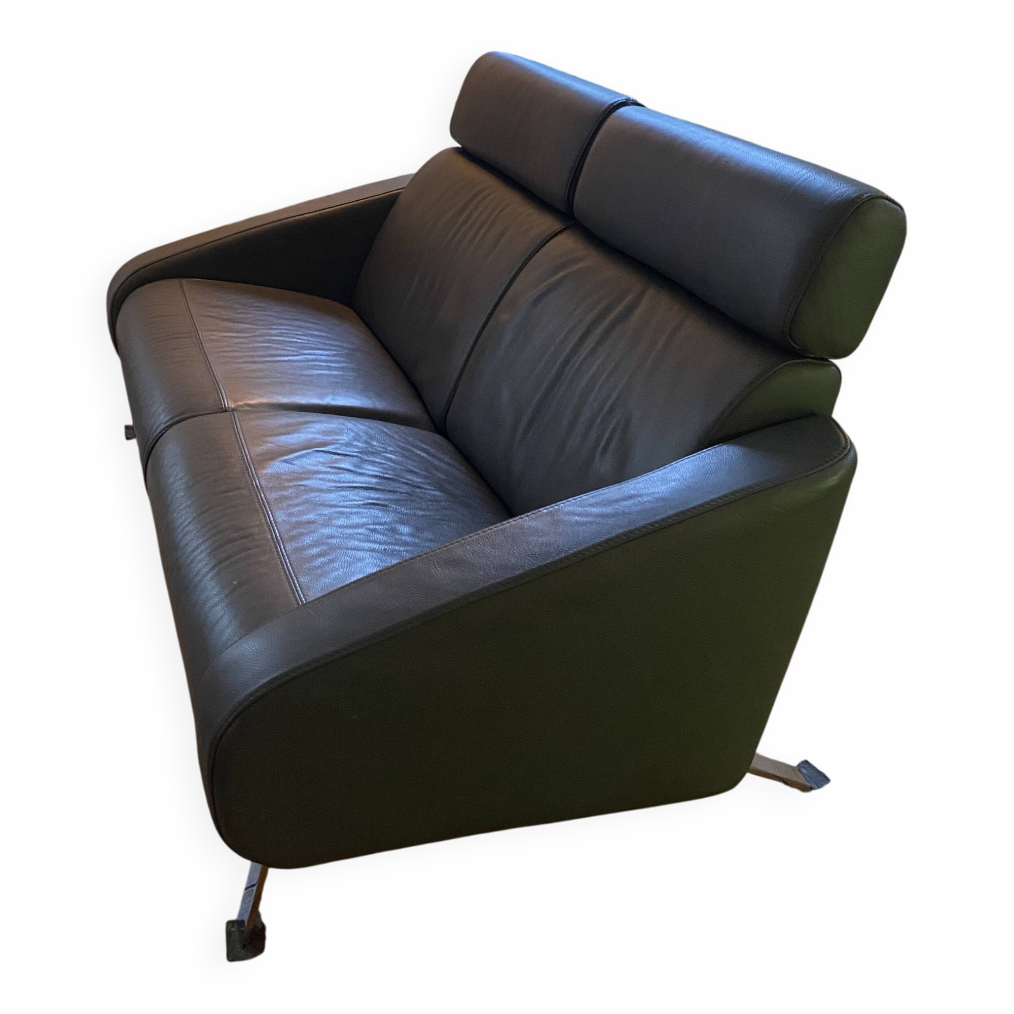 Steiner Reclining Leather Sofa