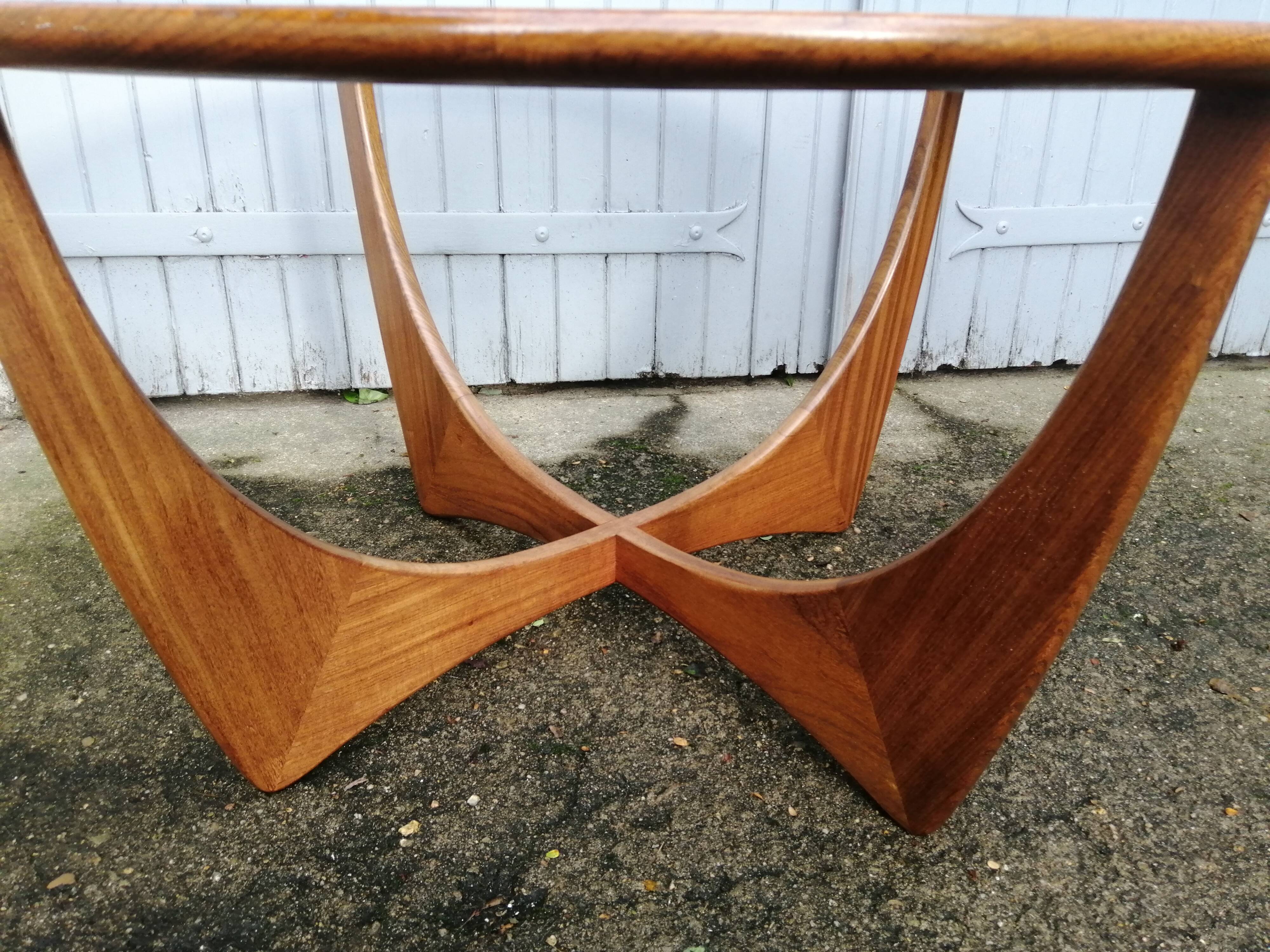 Round coffee table by V B Wilkins for G plan astro 60s