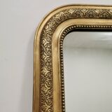 Miroir ancien Napoléon III style Louis Philippe