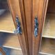 Louis XV display cabinet in solid wood from the 1970s.