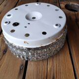 Round glass ceiling light