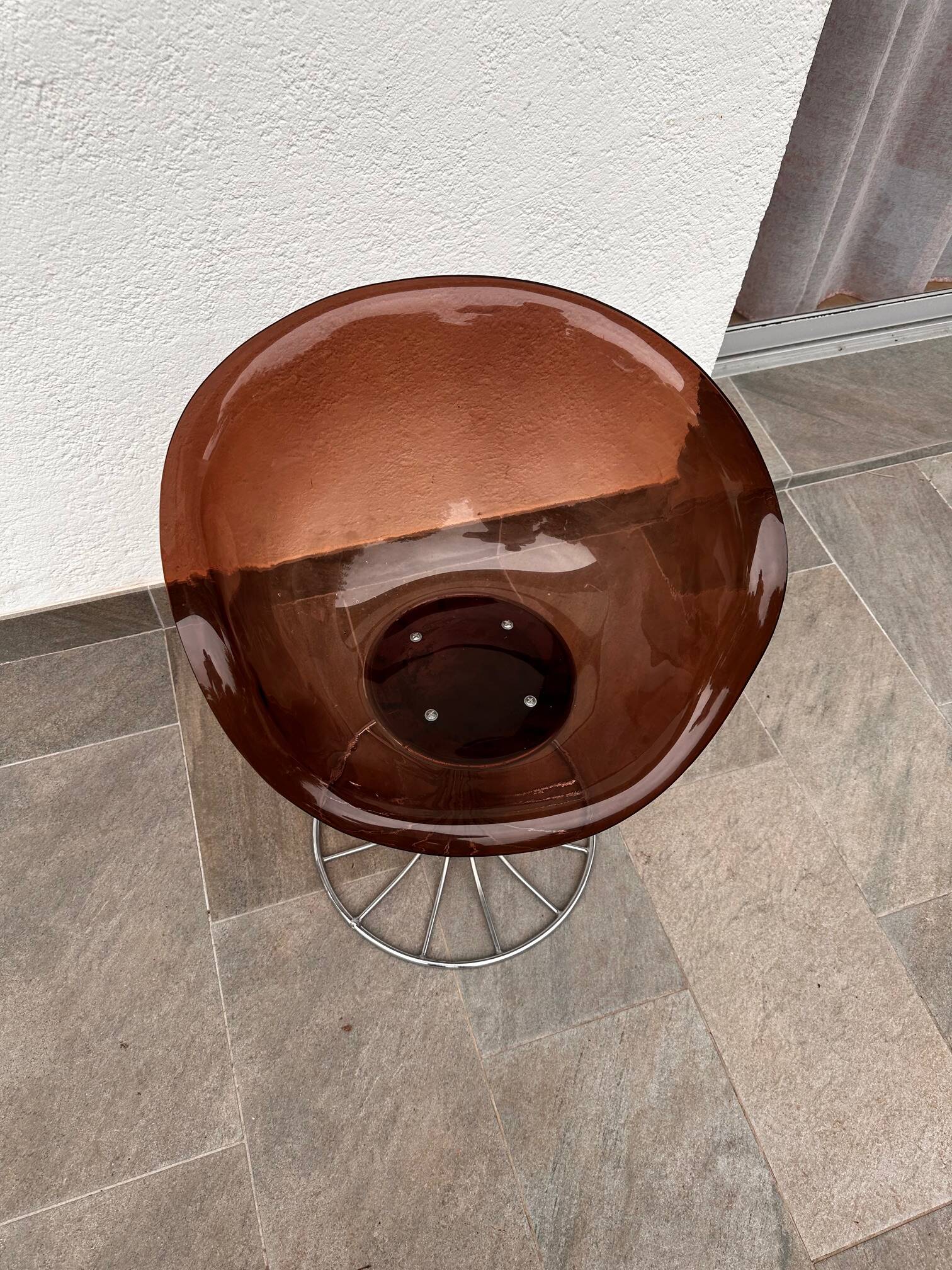 70s plexi armchair, Kartell type