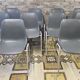 Lot of 10 Helmut Starke chairs from the 1970s