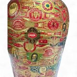Vase with Cigar Ring Decorations – Folk Art, around 1900
