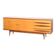 Buffet - vintage sideboard in two tones of wood - France, 1960s