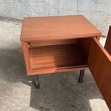 Pair of teak bedside tables, 1970s