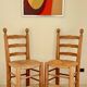 Chair in the style of Charles Dudouyt, France 1940s.