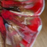 Servant/aperitif dish in the typical umbrella shape of the Vallauris brand.