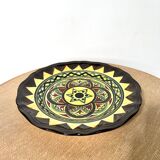 Decorative plate Faïencerie St Jean de Bretagne 1960