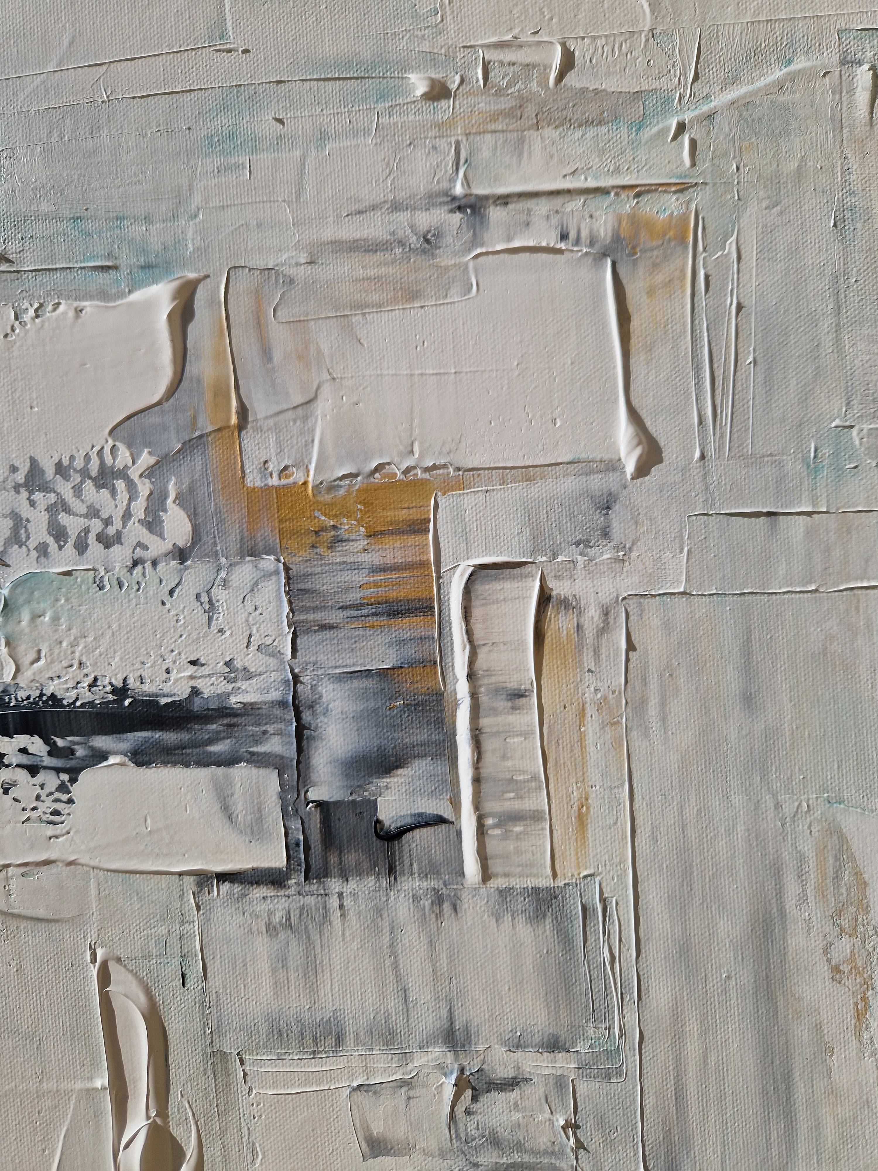 Abstract painting table