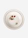 Large dish, salad bowl st. amand, red roses