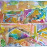 Pierre Lacroux (1909-1993) Gouache on paper 24 x 32 cm - from 1989 - (288)