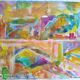 Pierre Lacroux (1909-1993) Gouache on paper 24 x 32 cm - from 1989 - (288)