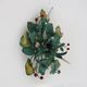 Ceiling lamp or wall lamp with painted metal foliage, ear of wheat. Year 70 80