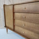 Chest of drawers with 1 door and 4 drawers