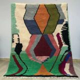 Handmade Berber rug in pure wool 3x2 m