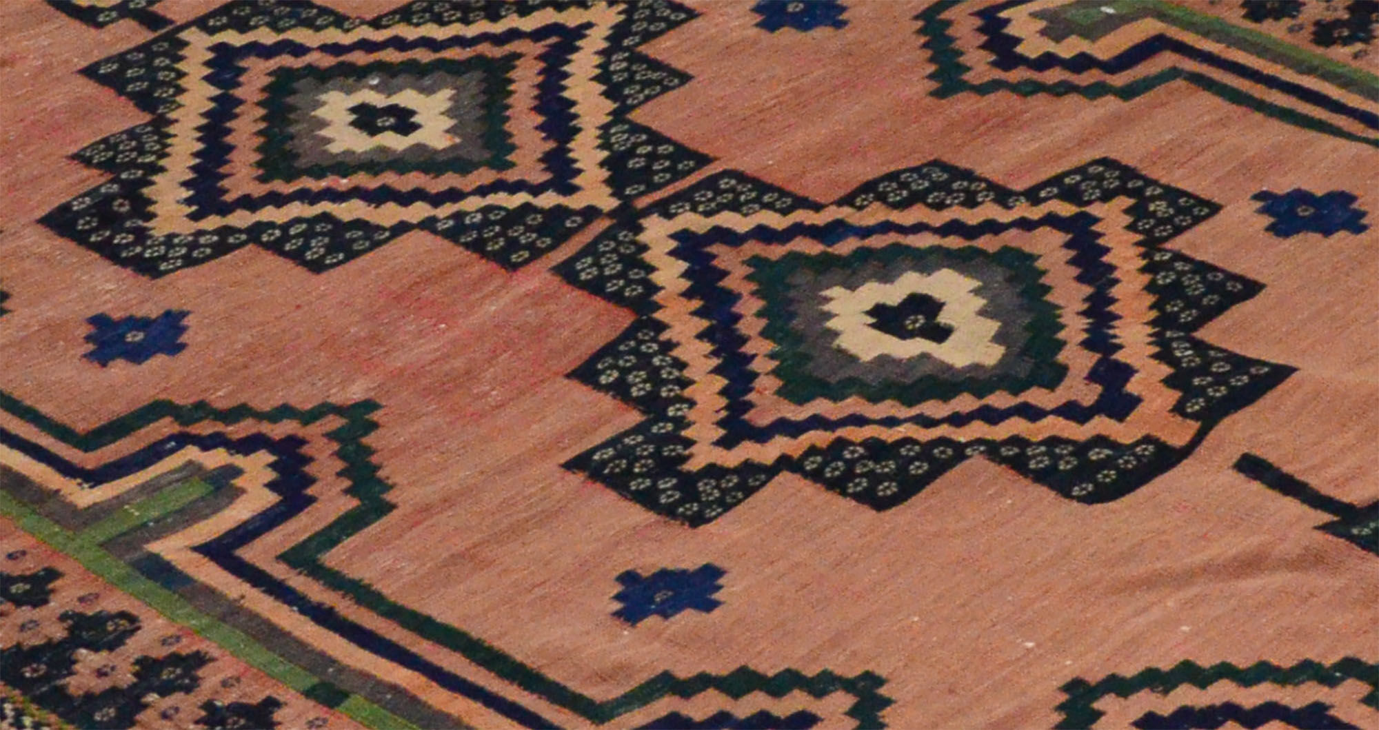 Anatolian handmade kilim rug 184 cm x 125 cm