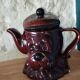 Vintage figurative teapot dog detective – English ceramic – 1960s