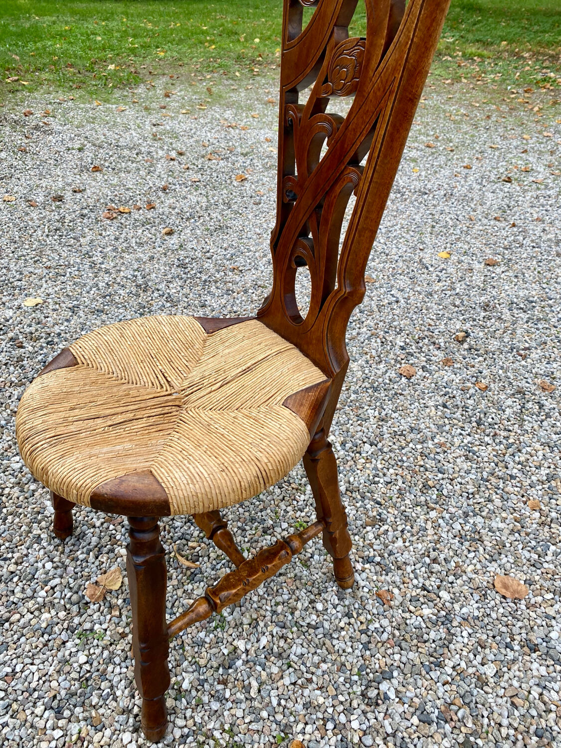 Art Nouveau nursing chair