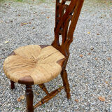 Art Nouveau nursing chair
