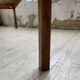 Table de ferme pin noire 250 cm