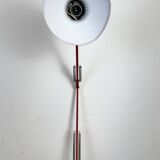 Vintage Italian Red Architect Table Lamp, 1970s