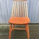 Chaises vintage scandinaves en hêtre blond