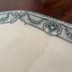 Lot de 3 raviers  terre de fer Salins modèle directoire