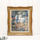 Carved wooden frame