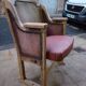 Theater armchair late 19th, early 20th in its original condition.