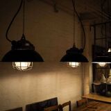 Fabrikleuchte "Sandra" in Originalfarbe