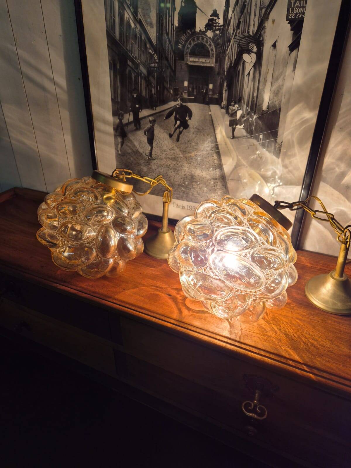 Vintage Helena Tynell pendant light