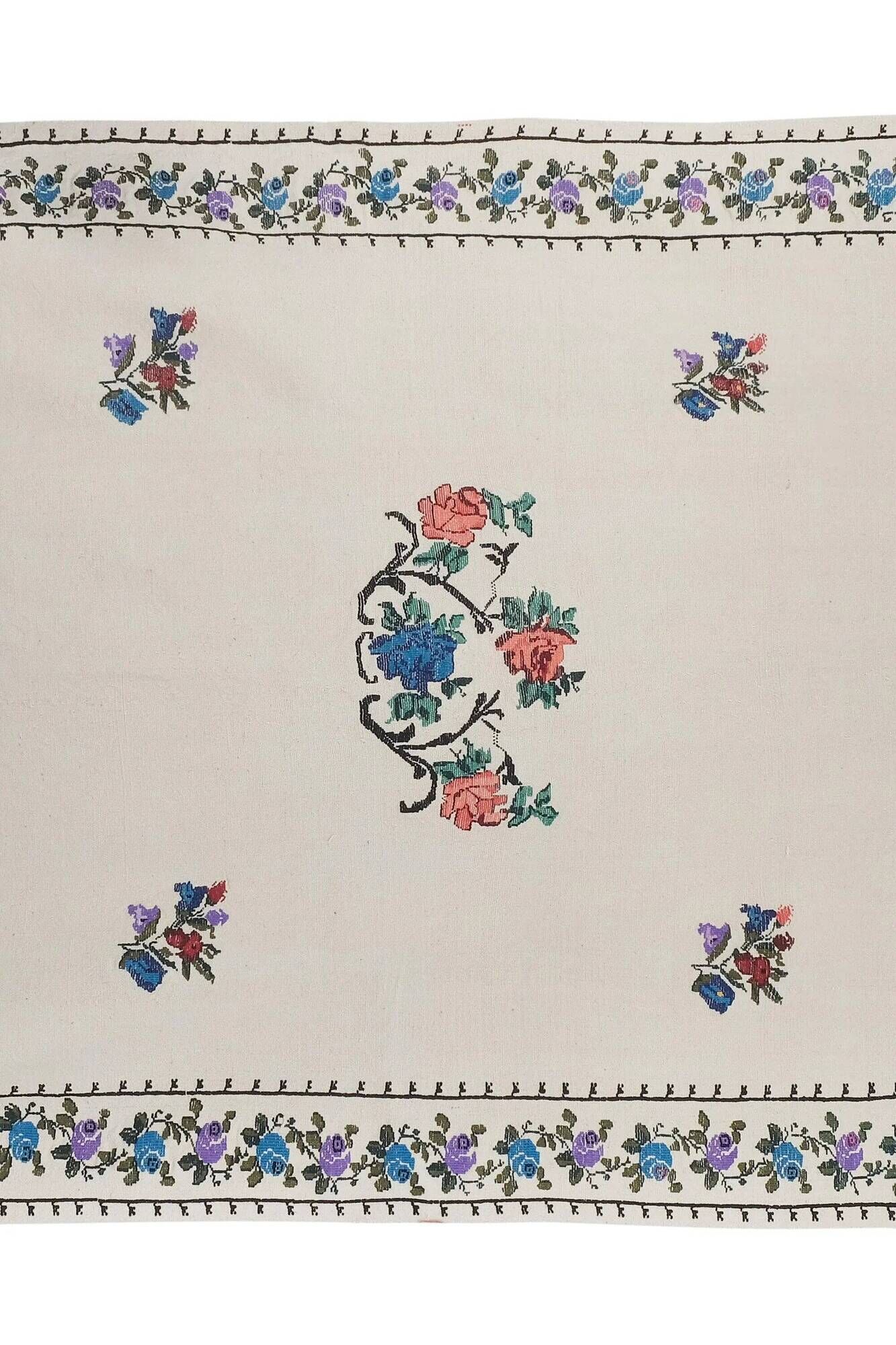 Vintage Turkish kilim handwoven 150x240 cm