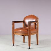 1920s Amsterdamse School style chair by Paul Bromberg for ‘t Woonhuys, Amst