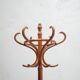 Vintage wooden parrot coat rack