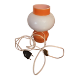Opaline orange bedside desk lamp