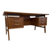 Model 75 Teak Desk By Gunni Omann, 1960s.