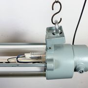 Industrial East German Fluorescent Tube Light From Leuchtenbau Wittenberg, 1980s