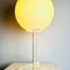 Milky Glass Sphere Table Lamp By Harco Loor For Harco Loor Design, The Netherlands 1980S