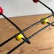 Vintage ball coat rack / hook in colours