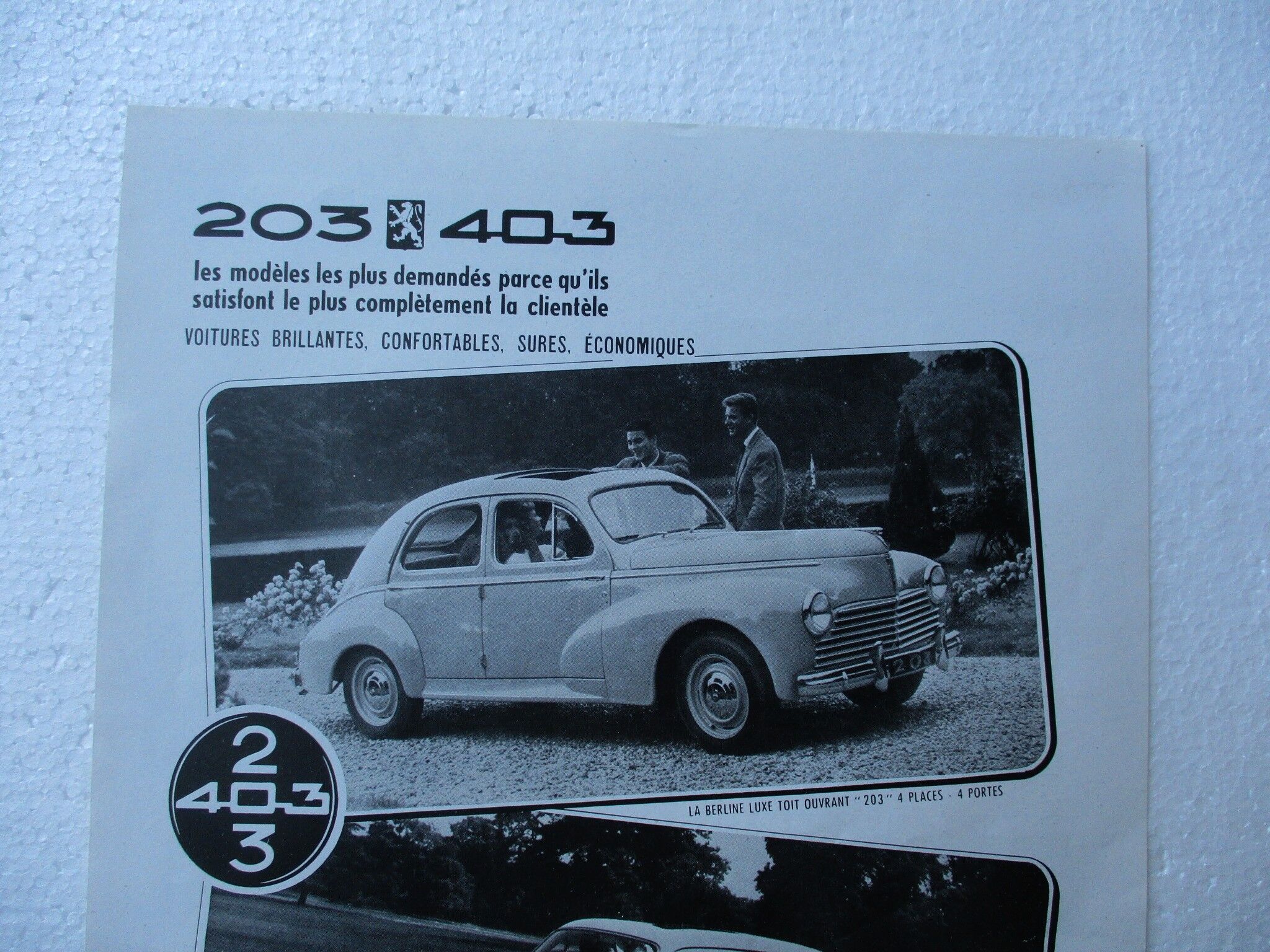 Advertising Peugeot 50s