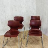 4 Pagholz chairs