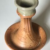 Vintage sandstone candle holder 1960