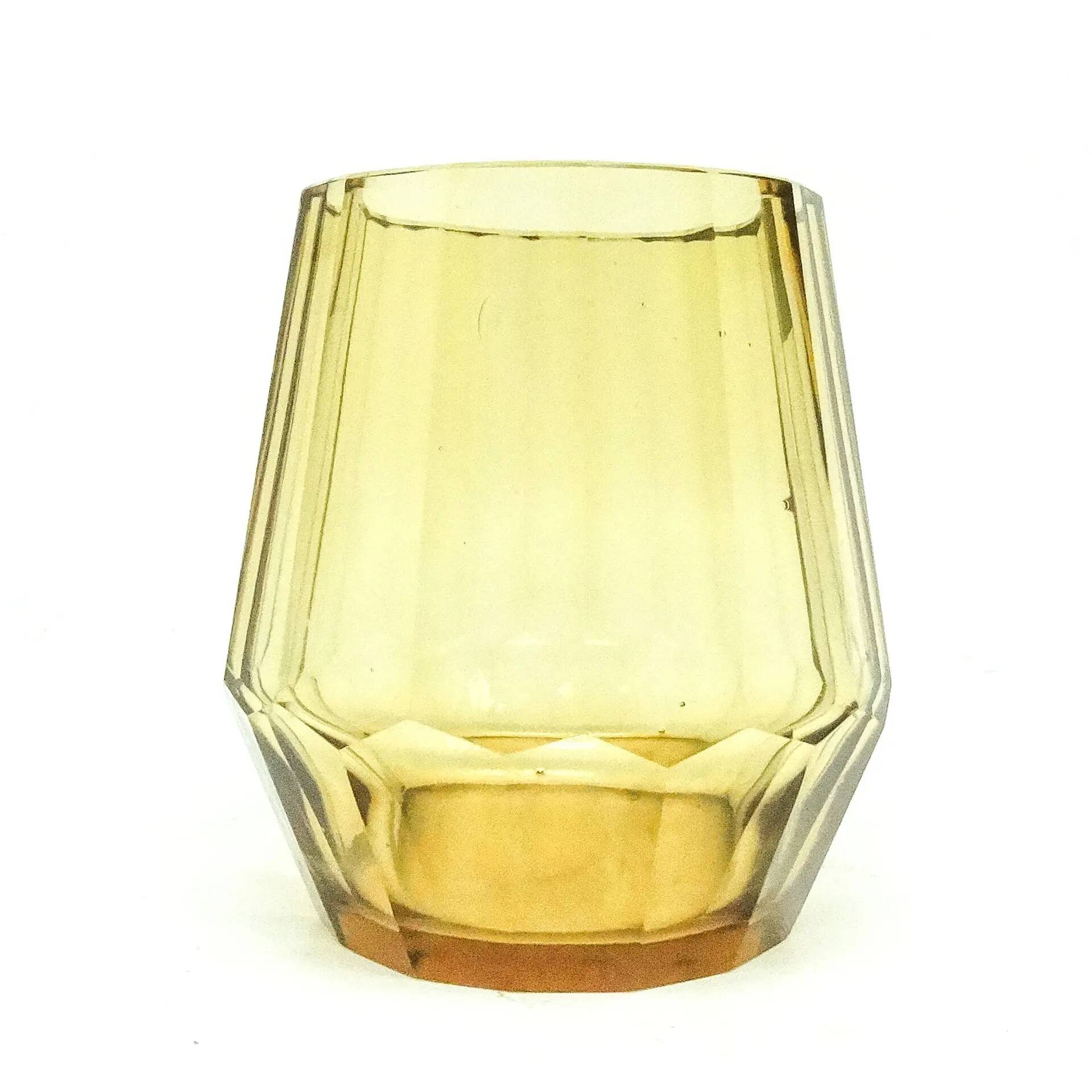 Art Deco vase, crystal, Czechoslovakia, 1930s