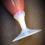 Vintage Pop Art opaline vase