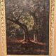 19th century chiaroscuro clearing painting by Pierre Delambre