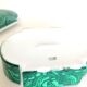 Malachite style porcelain box