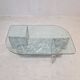 Italian Marble and Glass Coffee Table, 1980's