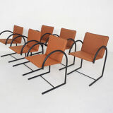 Ensemble de six chaises « Cirkel 1 » par Karel Boonzaaijer &amp;Pierre Mazairac pour Metaform, The Net
