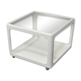 Table basse vintage spaceage par Peter Ghyczy pour Horn Collection